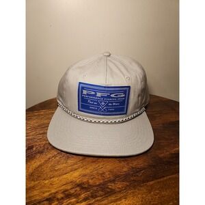 Columbia PFG Back Tack Gray Rope Snapback Adjustable Hat Cap 2071501 One Size